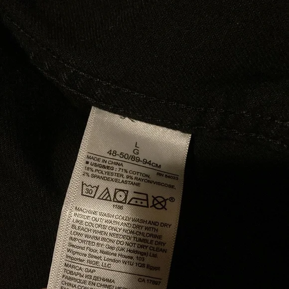 Gap 1969 remake denim jacket large - Picture 3 of 5